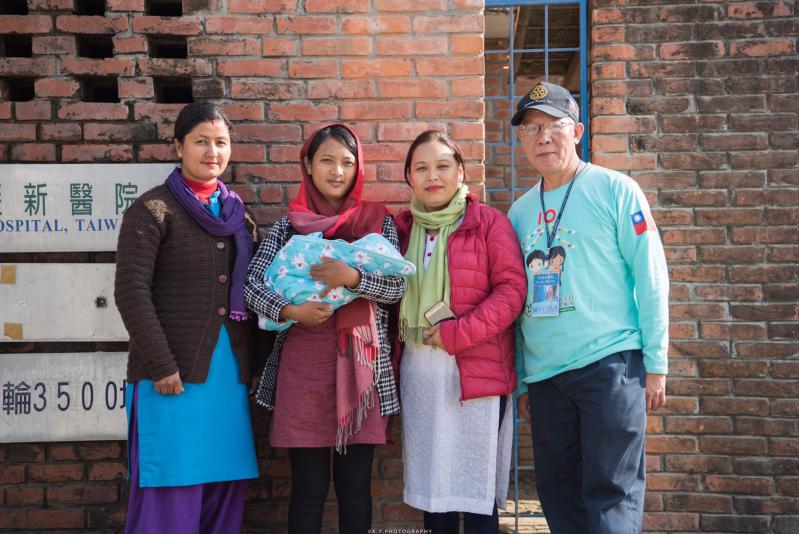 尼泊爾期望醫療中心 強褓中的聯新寶寶要上幼兒園囉！