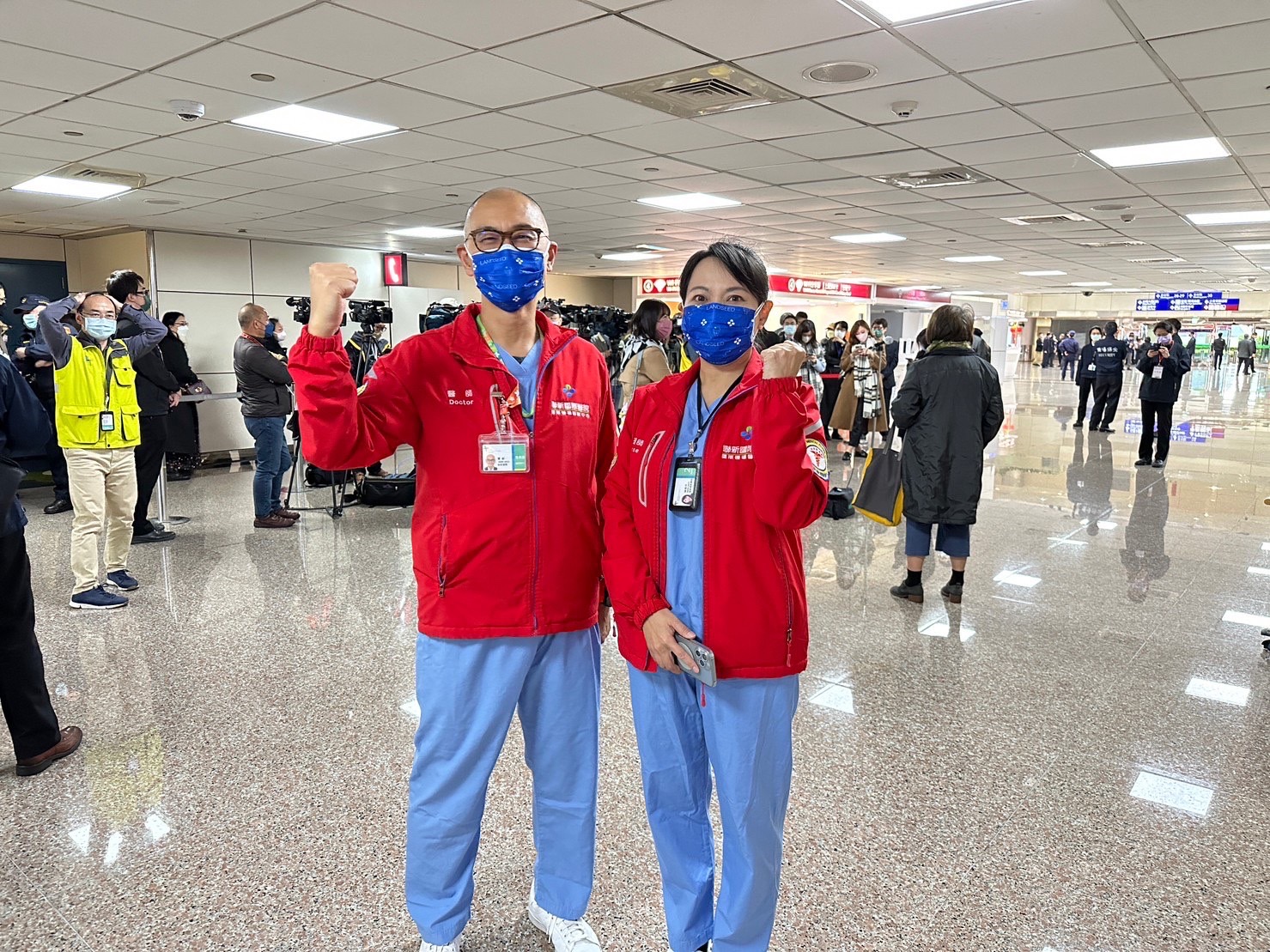 聯新國際醫院承接桃園國際機場中國航班加強檢疫專案